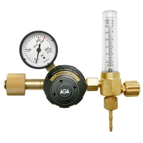 REGULATOR UNICONTROL 100 HT 3–32 L/MIN AR