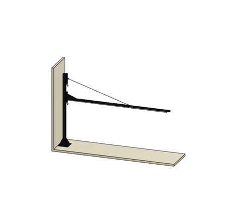 Pivoting Arm For Welding Curtains - For welding curtains and welding strip, Length: 6,000 mm