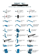 Verktygskit ECO, N°4