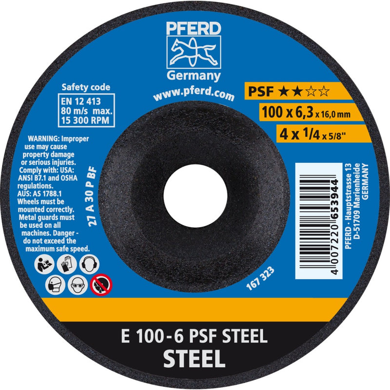 PFERD Navrondeller E 100-6 PSF STEEL/16,0