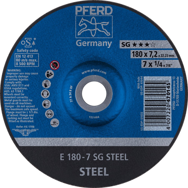 PFERD Navrondeller E 180-7 SG STEEL