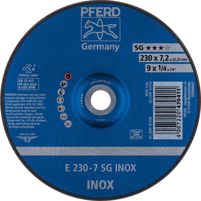 PFERD Navrondeller E 230-7 SG INOX