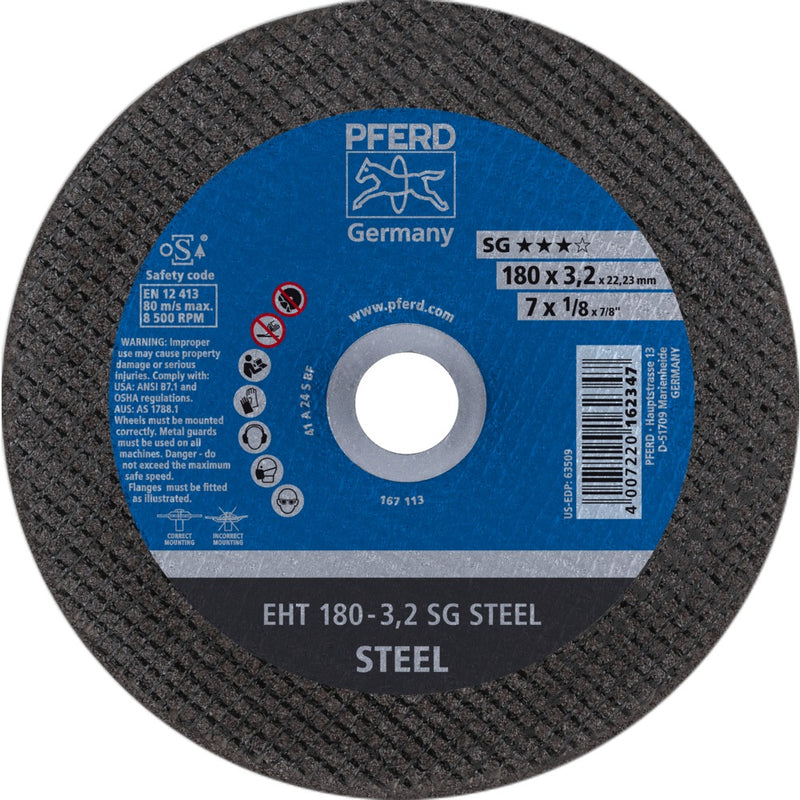 PFERD Kapskivor EHT 180-3,2 SG STEEL