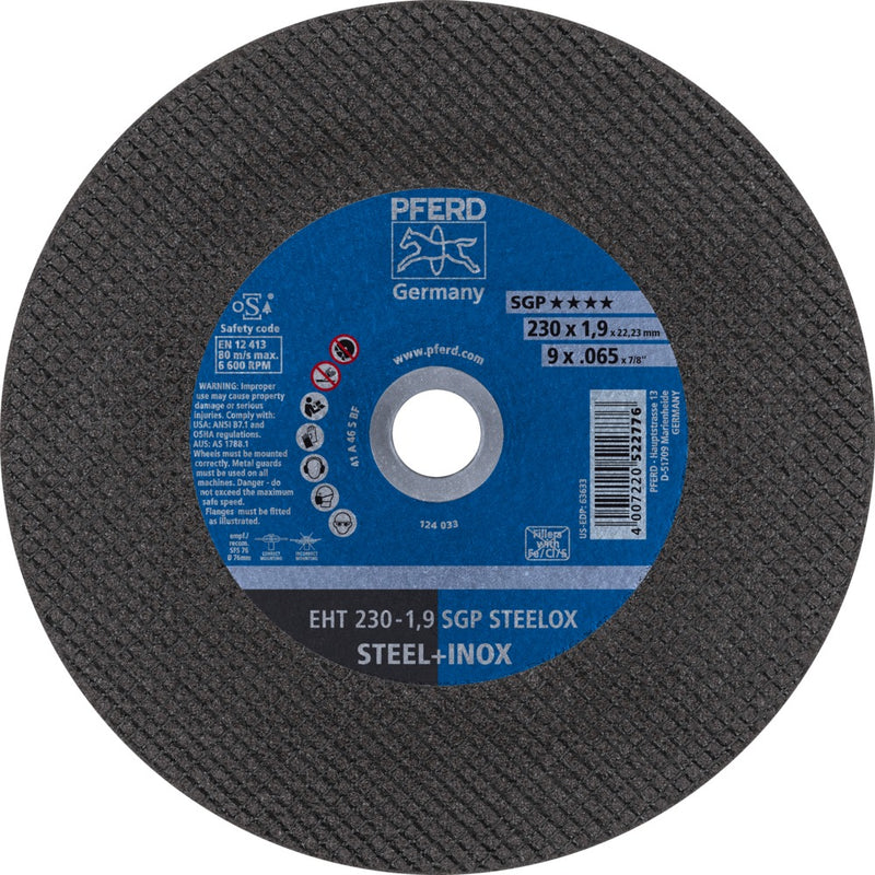 PFERD Kapskivor EHT 230-1,9 SGP STEELOX