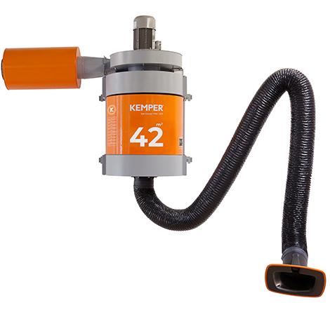MaxiFil Stationary - 7 m Arm, rigid metal tube arm